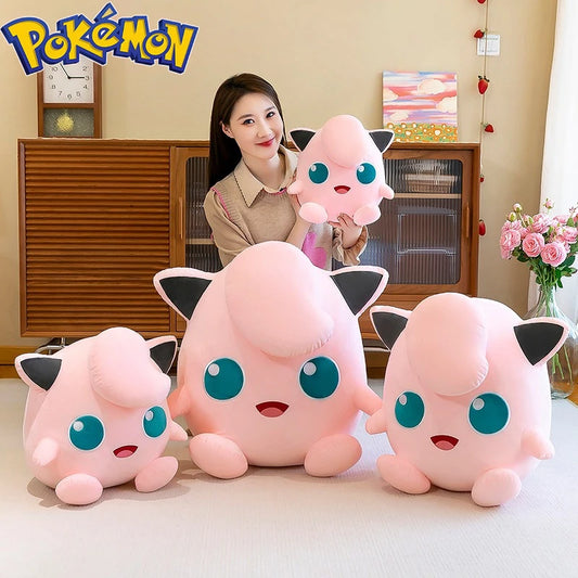30/40/50CM Big Size Pokemon Jigglypuff Plush Kawaii Cartoon Anime Plushies Pillow Soft Doll Stuffed Plushies Children's Gifts