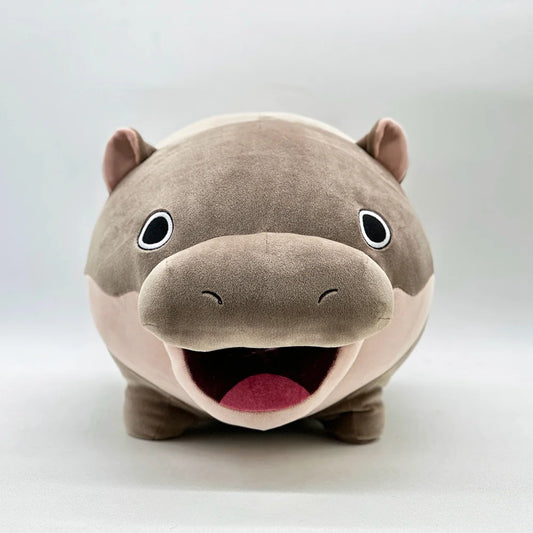Moo Deng Plush Cute Cartoon Hippo Plushies Soft Stuffed Animal Hug Pillow Back Cushion Kids Toy Girl Boy Gift