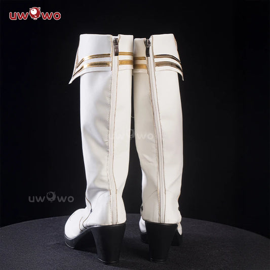 UWOWO Phoebe Shoes Game Wuthering Waves Phoebe Cosplay Shoes White shoes Woman Size 36-43