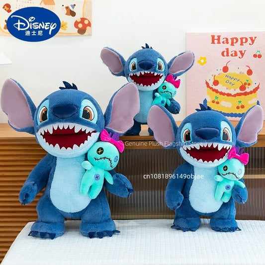 35/50/65cm Big Size Disney Stitch Plush Toy Doll Anime Lilo & Stitch Cartoon Stuffed Doll Children's Comforting Pillow Kids Gift