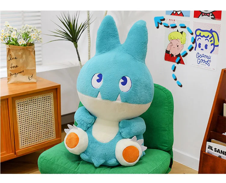 45/60/80cm Big Size Pokemon Snow Lax Anime Plush Stuffed Doll Room Decoration Plushies Kawaii Pillow Ornaments Children's Gifts