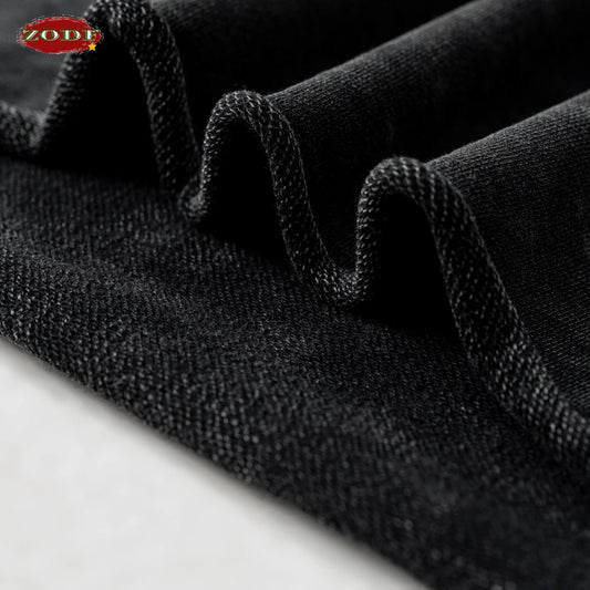 ZODF Vintage Autumn Washed Cotton T-Shirt For Men Unisex Oversized Raglan Sleeve 330gsm Distressed O-Neck T Shirt Tops HY0952