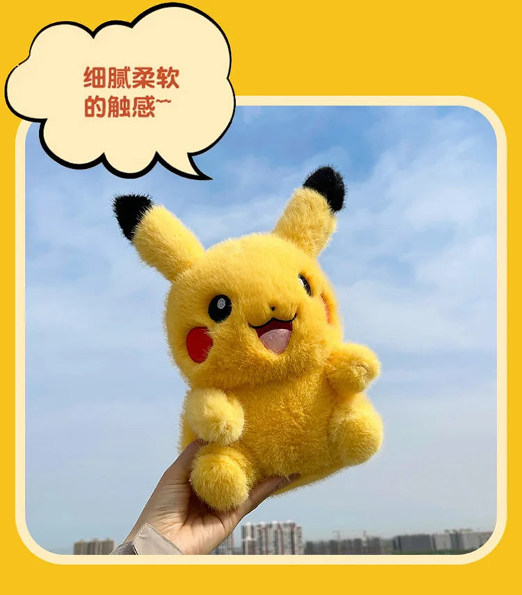 35/50/60/80CM Pokémon Pikachu Plushies Cartoon Anime Stuffed Kawaii Big Size Ornament Comfortable Soft Doll Children's Toys Gift