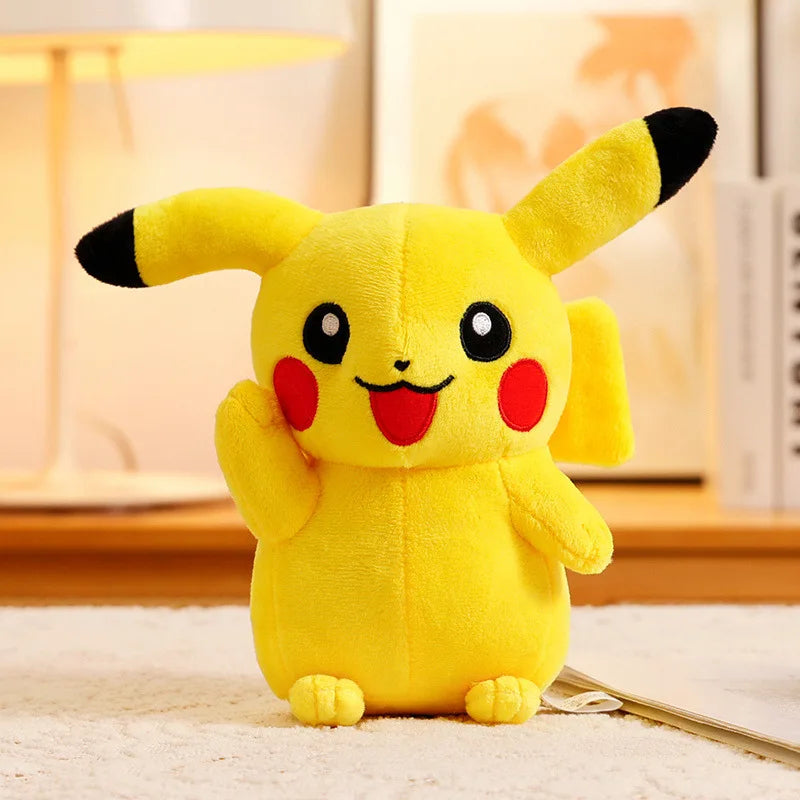 20CM Pokemon Pikachu Plushies Emolga Peluche Oshawott Cartoon Anime Peluche Ornament Comfortable Soft Doll Children Toy Gift
