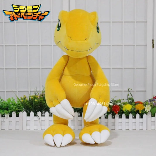 50cm Big Size Agumon Anime Plush Stuffed Doll Digitmon Room Decoration Plushies Pillow Ornaments Children's Holiday Gifts