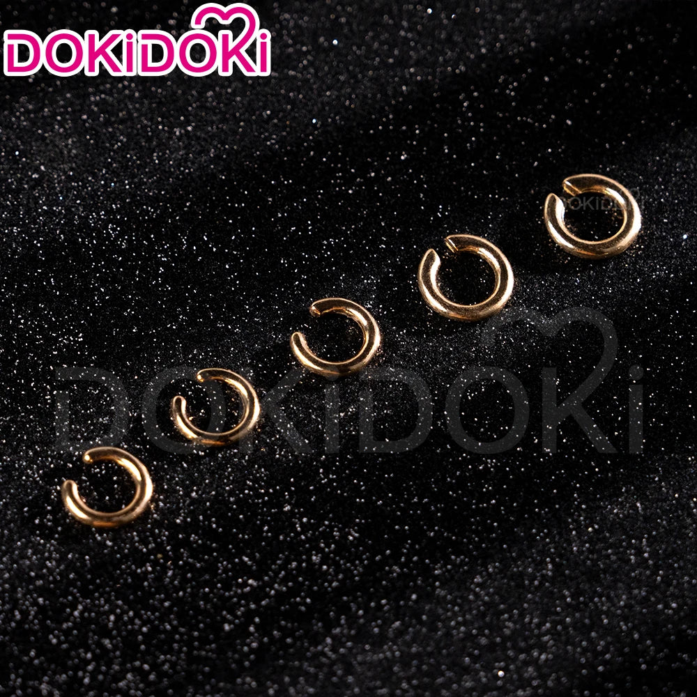 IN STOCK Rumii Miraa Zoeyy Cosplay Earrings DokiDoki Metal Headwear Earrings Rumii Headdress Halloween Cosplay Accessories