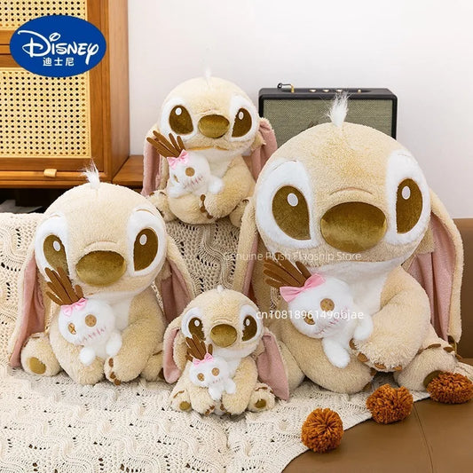 35/45/60cm Big Size Stitch Lilo & Stitch Anime Plush Stuffed Doll Kawaii Disney Plushies Decorated Pillow Children Holiday Gift