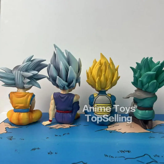 10cm/3.93in Anime Dragon Ball Figure Daima Goku Vegeta Granola Gohan Action Figures Pvc Statue Collection Model Toys Gifts