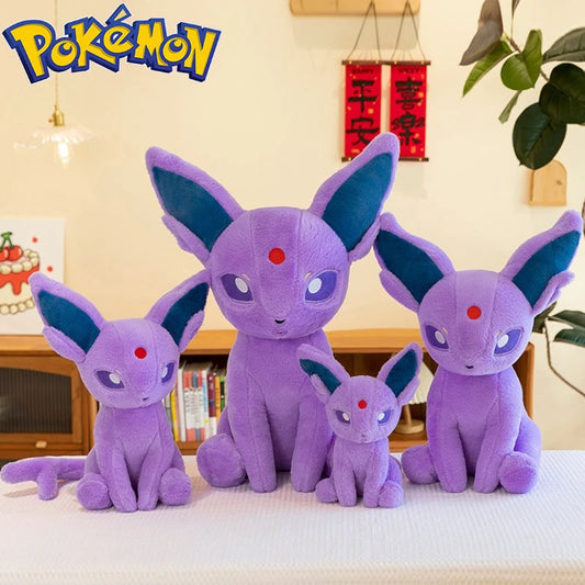 40/50/70CM Big Size Pokemon Espeon Plushies Cartoon Anime Soft Plush Pillow Doll Kawaii Stuffed Plushie Ornament Children Gifts