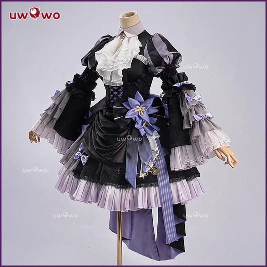 UWOWO Herta Cosplay Game Honkai Star Rail Fanart The Herta Lolita-Style Gown Cosplay Costume Halloween Costume