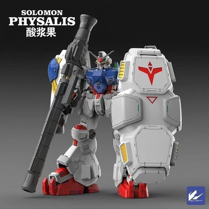 Solomon 1/100 Physalis Series Action Figure Mecha High Detail Collectible Futuristic Assembly Model Desktop Decore Toy Boy Gifts