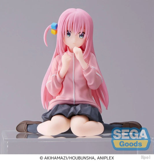 8cm Bocchi the Rock Hitori Gotoh Anime Figure Kawaii Sitting Melancholy Girl Action Figures PVC Adult Collection Model Doll Toys