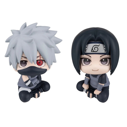 10cm Naruto Anime Figure Naruto Shippuuden Uchiha Itachi Action Figure Q Version Kakashi Figurine PVC Collection Model Doll Toys
