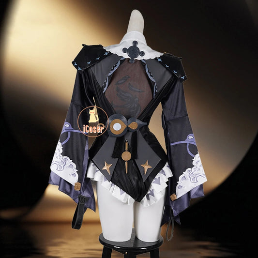 Zenless Zone Zero Yixuan Cosplay Costume Wig Trails of Ink Uniform New Skin Yunkui Summit Halloween Party for Women Girls iCoser