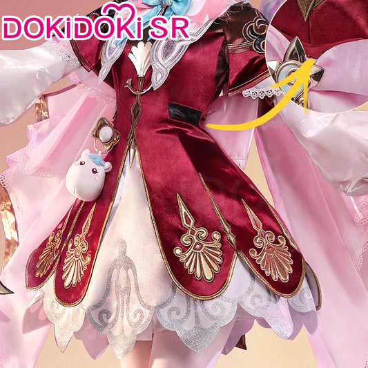 IN STOCK Hyacine Cosplay Costume Game Honkai: Star Rail DokiDoki-SR HSR Women Cute Amphoreus Hyacine Cosplay Wig