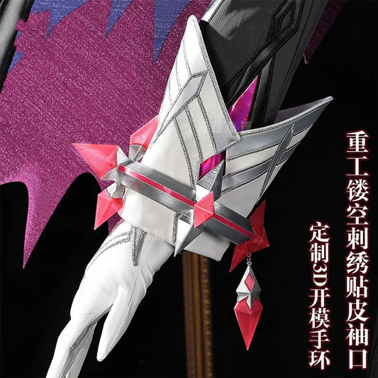 Genshin Impact Durin Cosplay Costume Wig Uniform Game Role Play Outfit Headwear Halloween Party for Women Men Carnival Cos Props