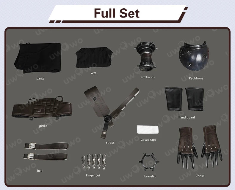 UWOWO Collab Series: Cloud Cosplay Costume FF- 7 Cloud Strife Cosplay Costume Halloween Costume