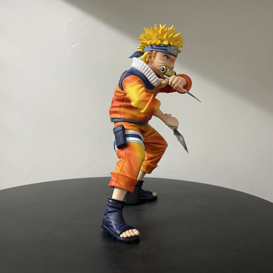 19cm Childhood Uzumaki Figure Naruto Anime Naruto Collectible Pvc Statue Model for Anime Ornaments and Peripheral Figures Toy