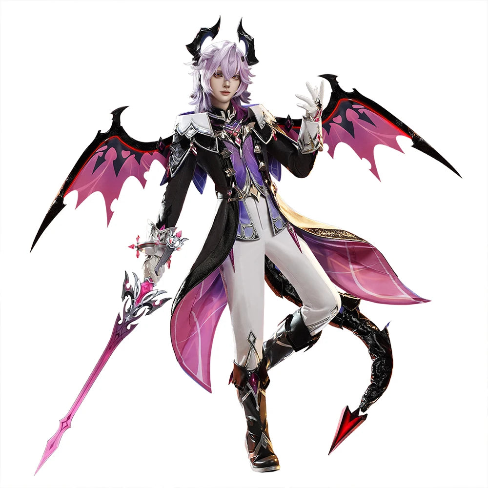 【Special Offer 10% OFF】Durin Cosplay Costume Genshin Impact【S-3XL】DokiDoki-SR Nod-Krai Durin Men Dragon Tail Wings Plus Size
