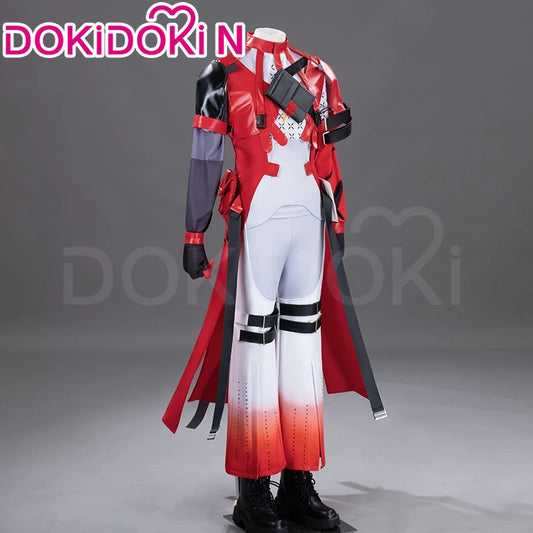 Scar Cosplay Costume Game Wuthering Waves Cosplay【S-2XL】DokiDoki-N Men Red Costume Scar Cosplay Plus Size