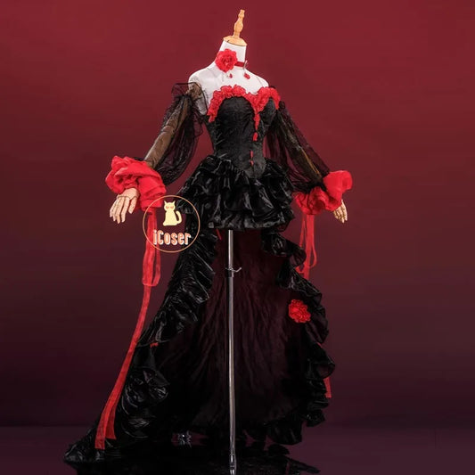 Path To Nowhere Coquelic Cosplay Costume Wig Black Dress Hat Uniform New Skin Carnival Halloween Party for Women Girls iCoser