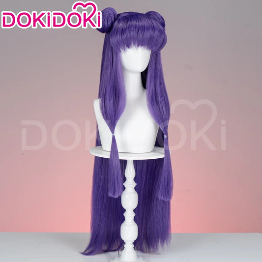 IN STOCK Shampoo Wig Anime Ranma 1/2 DokiDoki Cosplay Wig Cute Women Purple Long Hair Heat Resistant Synthetic Wig Halloween