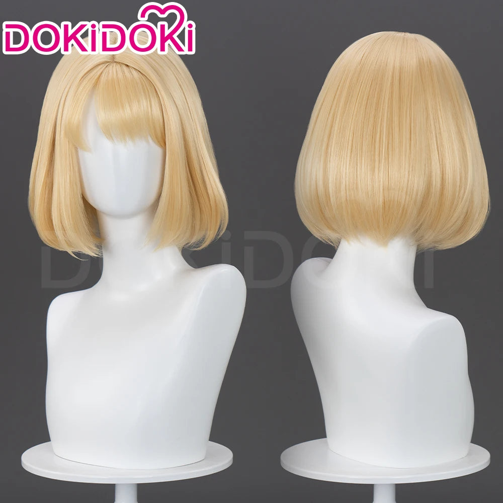 IN STOCK Sung Jin Woo Cha Hae in Wig Anime Solo Leveling Cosplay DokiDoki Kinght Killer Men 30cm Short Hair Woo Sung Free Cap