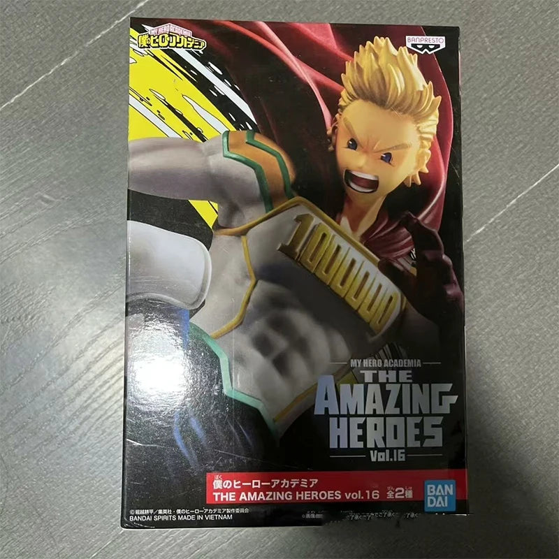 Bandai Original Banpresto My Hero Academia The Amazing Heroes Tah Hado Nejire Million Vol.16 Anime Model Collect Boxed Toys