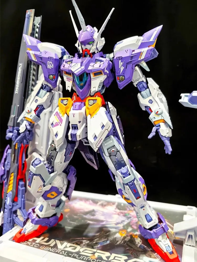 THUNDERBOLT THB-02A Series Alloy Die Casting Frame Action Figure Mecha Warrior Desktop Decor Robot Assembly Model GK Toy Gift