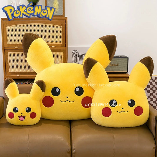 90cm Super Big Size Pokemon Pikachu Anime Plush Stuffed Doll Kawaii Room Decorated with Plushies Pillow Holiday Gifts