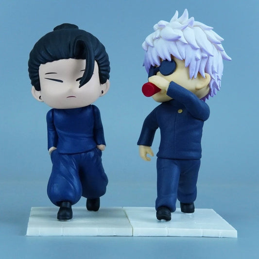 11cm Anime Jujutsu Kaisen PVC Action Figure Geto Suguru & Gojo Satoru Model Toy Gift