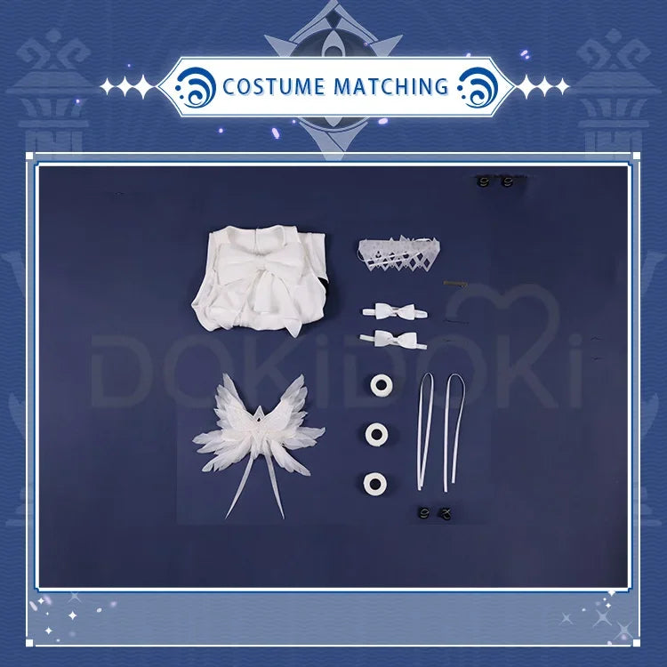 Columbina Genshin Impact Fatui Harbinger Women’s Cosplay Costume Cloak Christmas Dokidoki-Sr - Suit Only / XL / IN STOCK