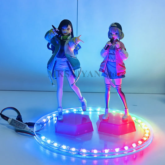HATSUNE MIKU Shiraishi An Azusawa Kohane Action Figure Toys PVC Model Collection DIY 3D Anime Lamp For Atmosphere Decor. Gift