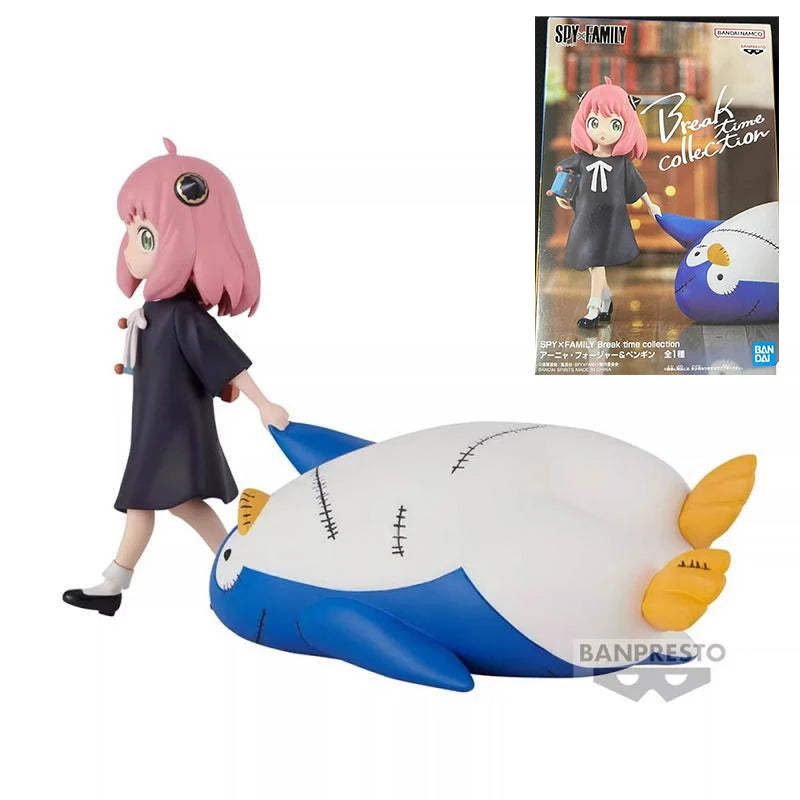 Original In Stock Banpresto Break Time Collection Spyfamily Anya Forger Anime Model Figures Boxed Toys Kids Gifts Genuine