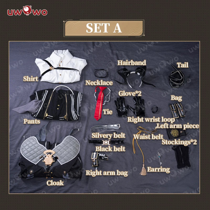 IN STOCK UWOWO Zani Cosplay Game Wuthering Waves Wuwa Zani Cosplay Costume Halloween Costume