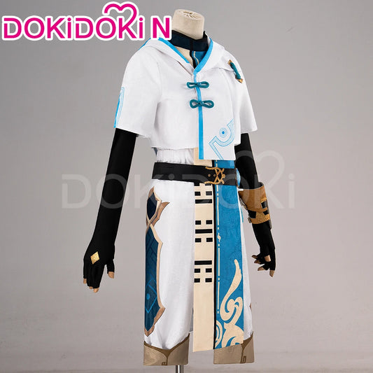 Chongyun Cosplay Costume Game Genshin Impact【XS-3XL】DokiDoki-N Men Chongyun Plus Size