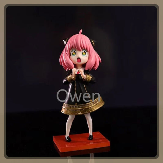 Anime Spy×Family Action Figures Anya Forger Cute Statue de la liberté figurine Model Toys PVC Collectible Ornament Birthday Gift