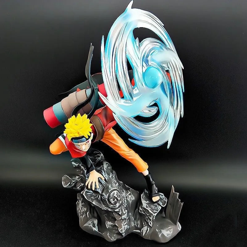 Hot Naruto Shippuden GK Anime Figure Uzumaki Naruto Action Figures 36cm Model Desktop Collection Doll Children Toys Gift