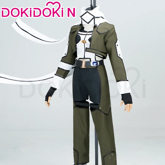 Asada Shino Cosplay Costume Anime Sword Art Online Cosplay SAO【S-2XL】DokiDoki-N Shino Asada Cosplay Women Costume Plus Size