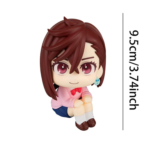 10cm/3.94in Dandadan Anime Figure Look Up Ayase Momo Action Figure Q Version Takakura Ken Figurine PVC Collection Model Doll Toy