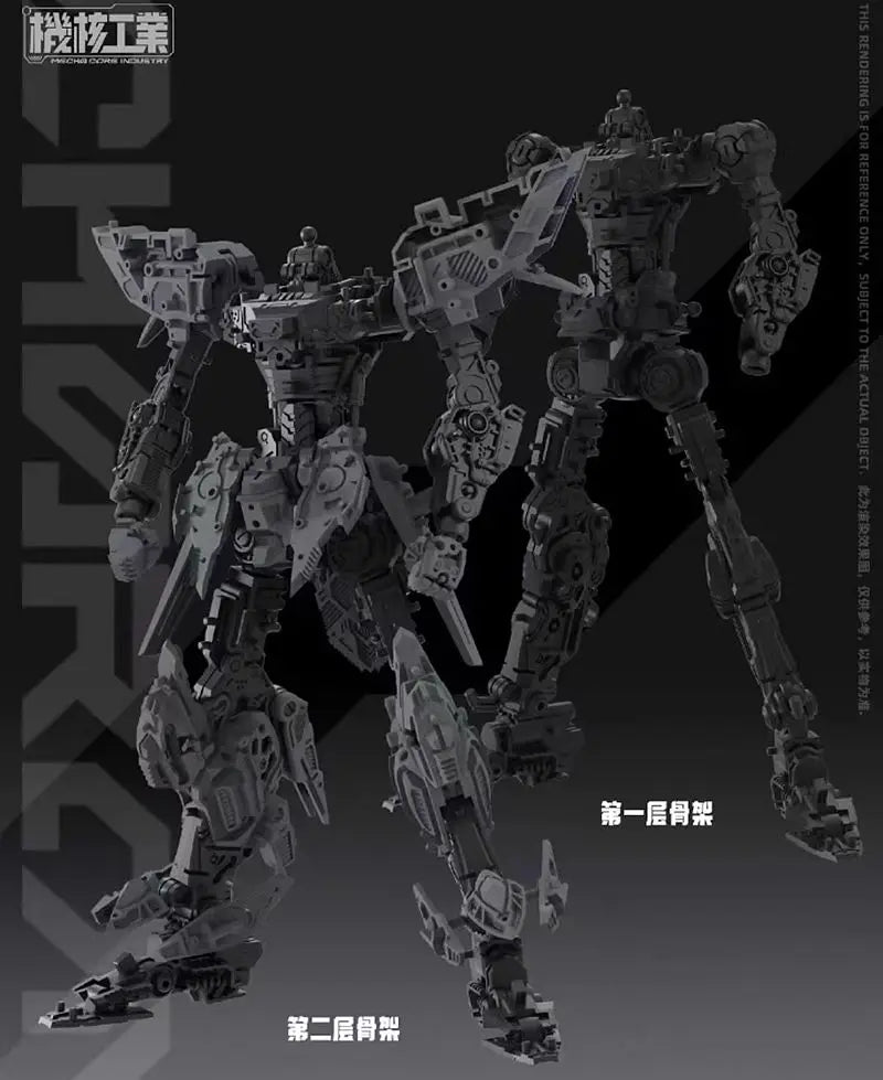 In Stock MECHA CORE INDUSTRY CHARON MG 1/100 Assembly Model Kit Toy Action Fiugures Figurine Model Robot Gifts