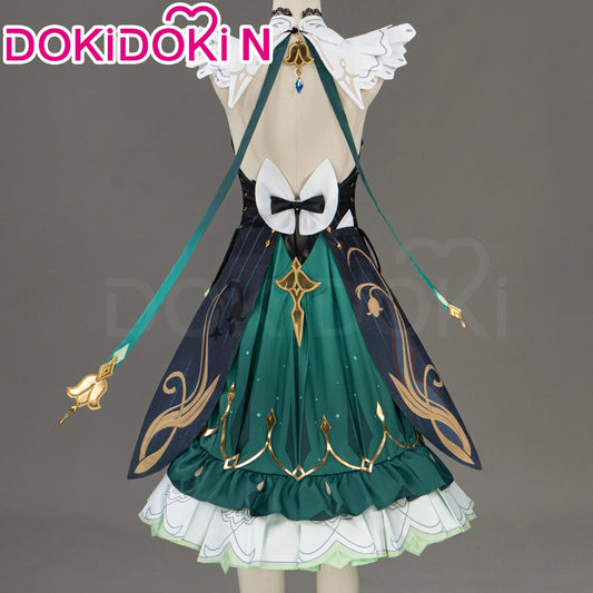 Emilie Cosplay Costume Game Genshin Impact Cosplay【XS-3XL】DokiDoki-N Women Costume Dress Perfumer Emilie Cosplay Plus Size
