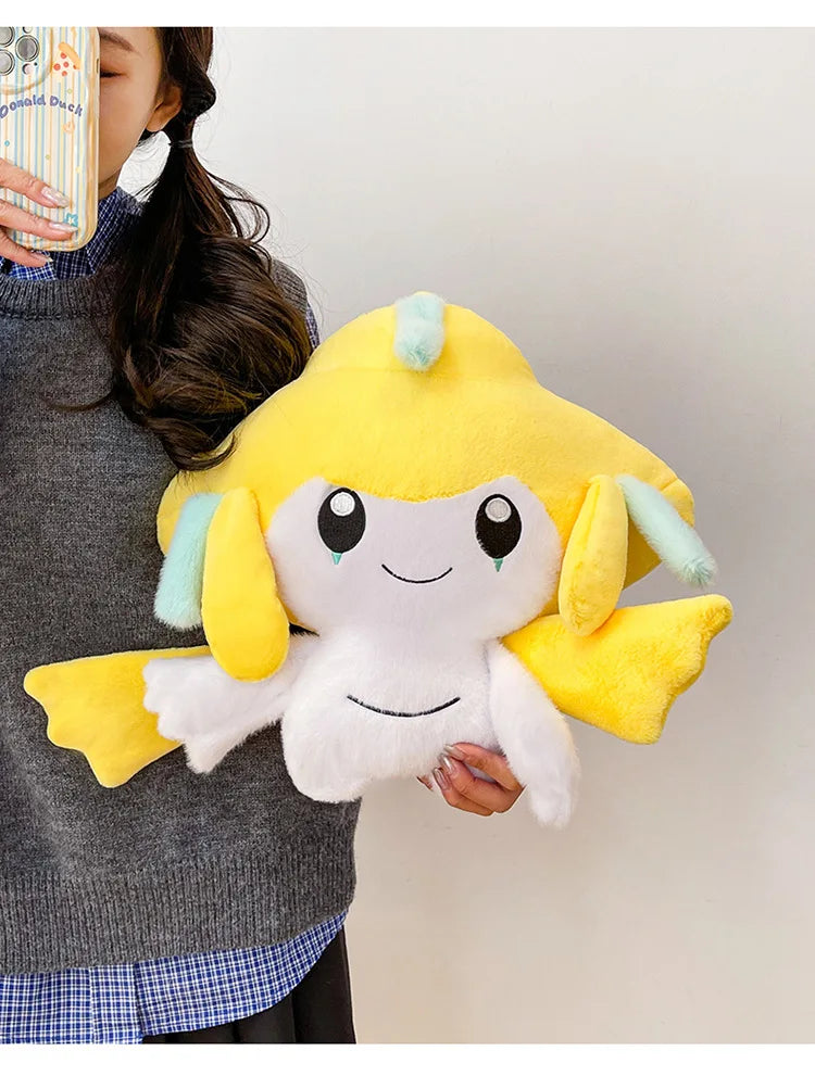 30-75CM Big Size Pokémon Jirachi Plushies Cartoon Anime Peluche Comfortable Soft Doll Kawaii Ornament Children's Toy Gifts
