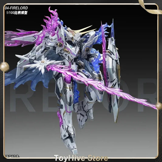 【In Stock】SNAA Yanhuang Ver. Phantom Flame Soul Star Craftsman House Domestic Creation Mecha Joint Movable Model Ornament