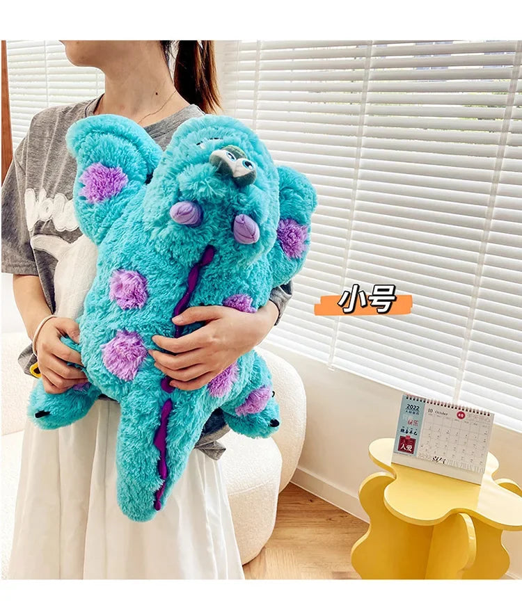 130cm Big Size Disney James P. Sullivan Cartoon Anime Plush Stuffed Doll Room Plushies Pillow Ornaments Children's Holiday Gifts