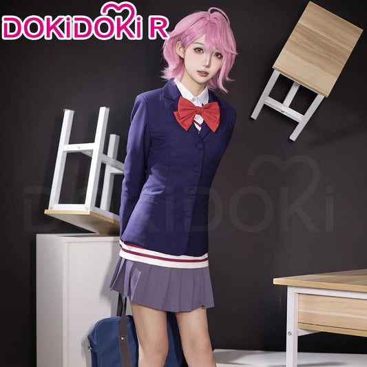 Shiratori Aira Cosplay Costume Anime Dandadan Cosplay DokiDoki-R Women DAN DA DAN Cute School Uniform JK Shiratori AiraChristmas
