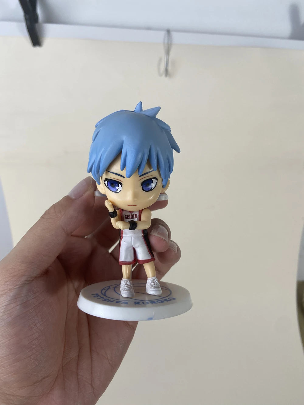10cm Kuroko’s Basketball Q Version Anime PVC Action Figure Toy Birthday Gift - Kuroko Tetsuya / opp