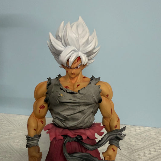Dragon Ball Series Super Saiyan Goku High-Quality Pvc Figure Toys Combat Posture Model Collect Decoration Anime Birthday Gifts