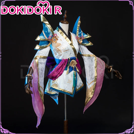 Lux Luxannaa Cosplay Costume Game DokiDoki-R Women Spirit Blossom Costume Lux Cosplay Dress Halloween