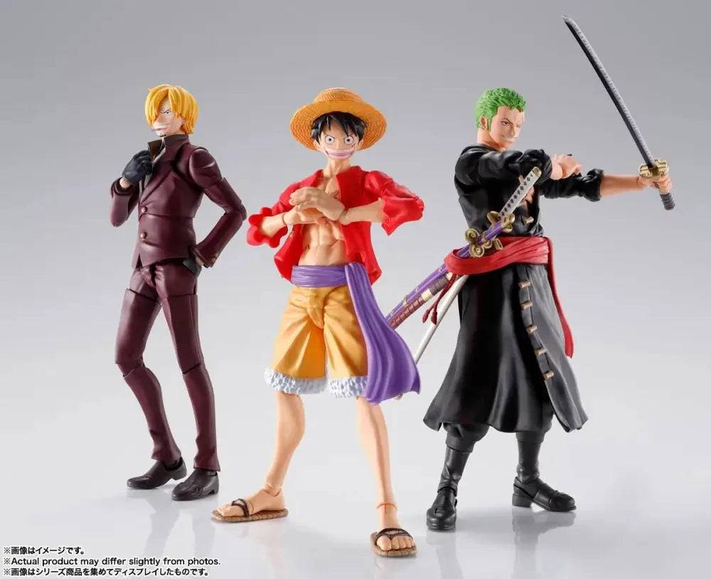 Bandai In Stock Original Shfiguarts Anime One Piece The Raid On Onigashima Monkey D Luffy Figure Model Boxed Toys Gift Genuine